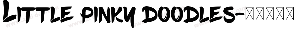 Little pinky doodles字体转换